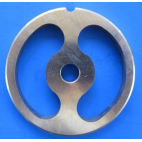 #12 Hobart Meat Grinder Sausage Stuffing Kidney Plate